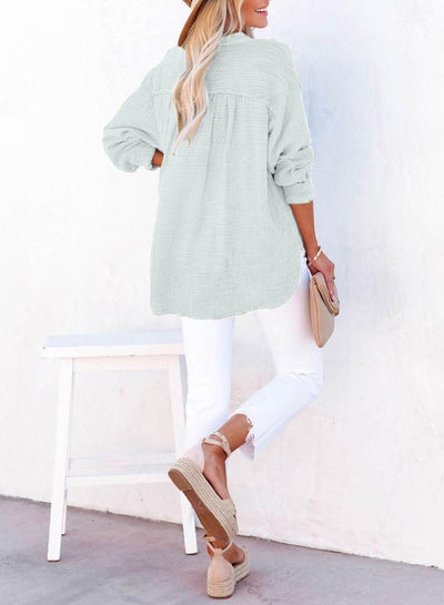 Vicky | Casual Button Top