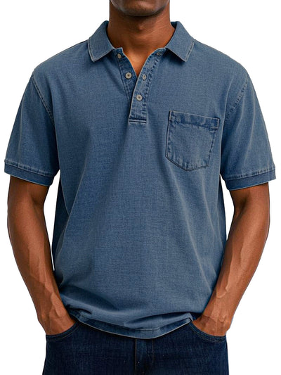 Elliott™ | Men’s Vintage Casual Polo Shirt