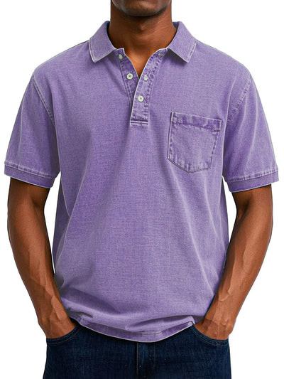 Elliott™ | Men’s Vintage Casual Polo Shirt