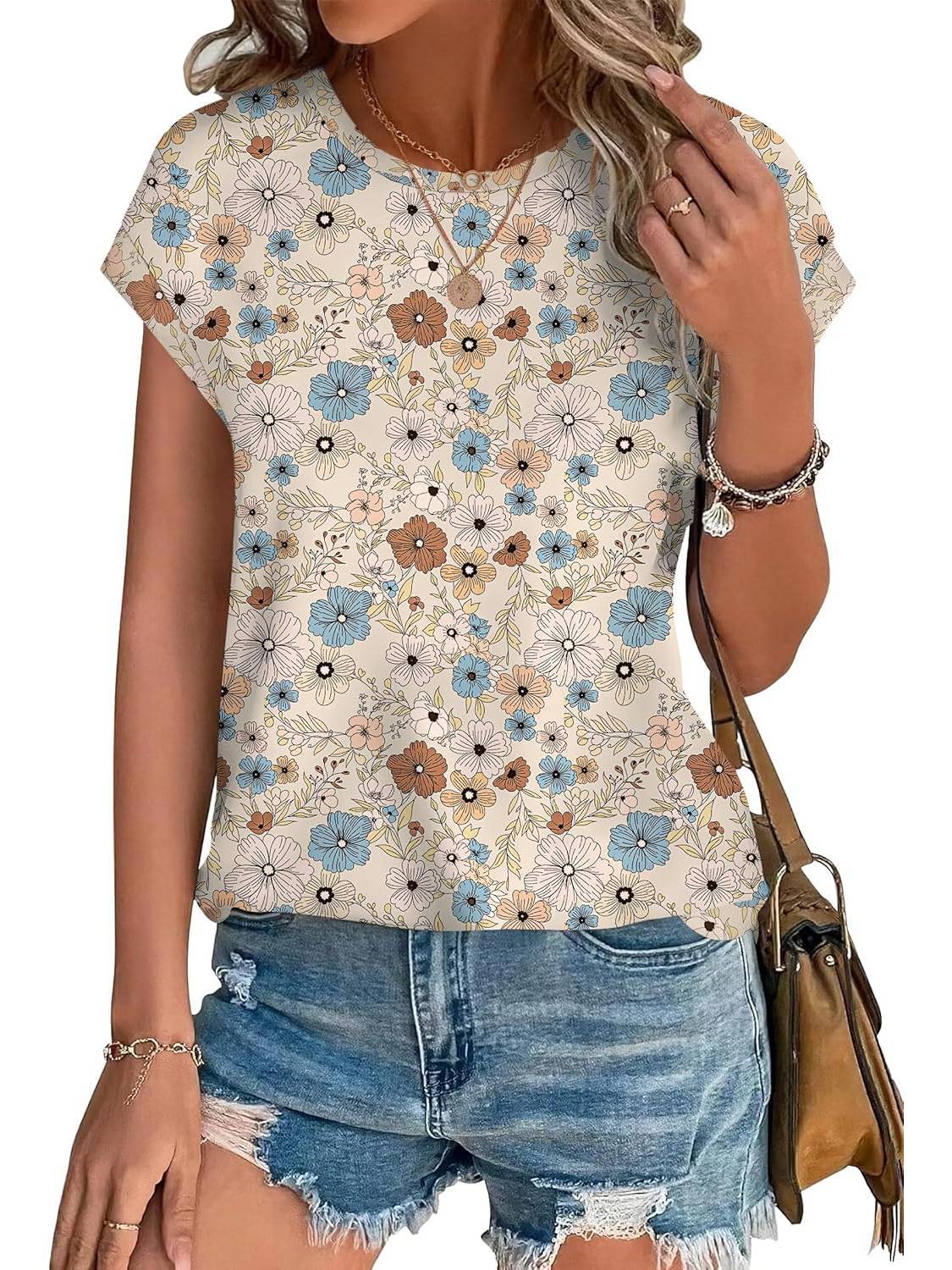 Necie | Chic Printed Top