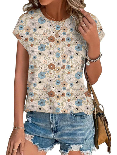 Necie | Chic Printed Top