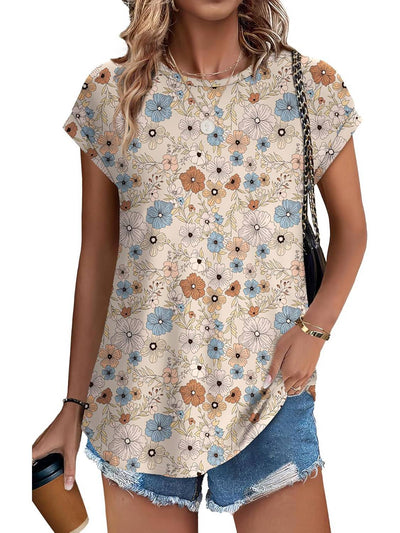 Necie | Chic Printed Top