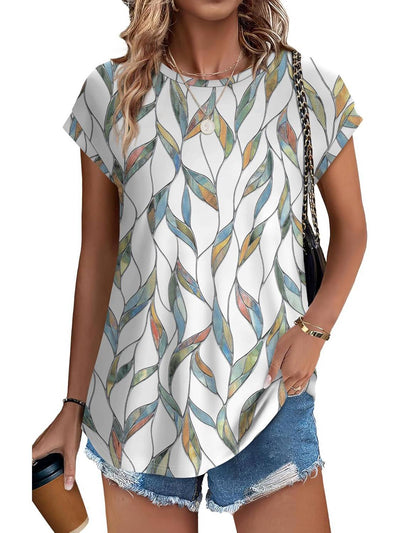 Necie | Chic Printed Top