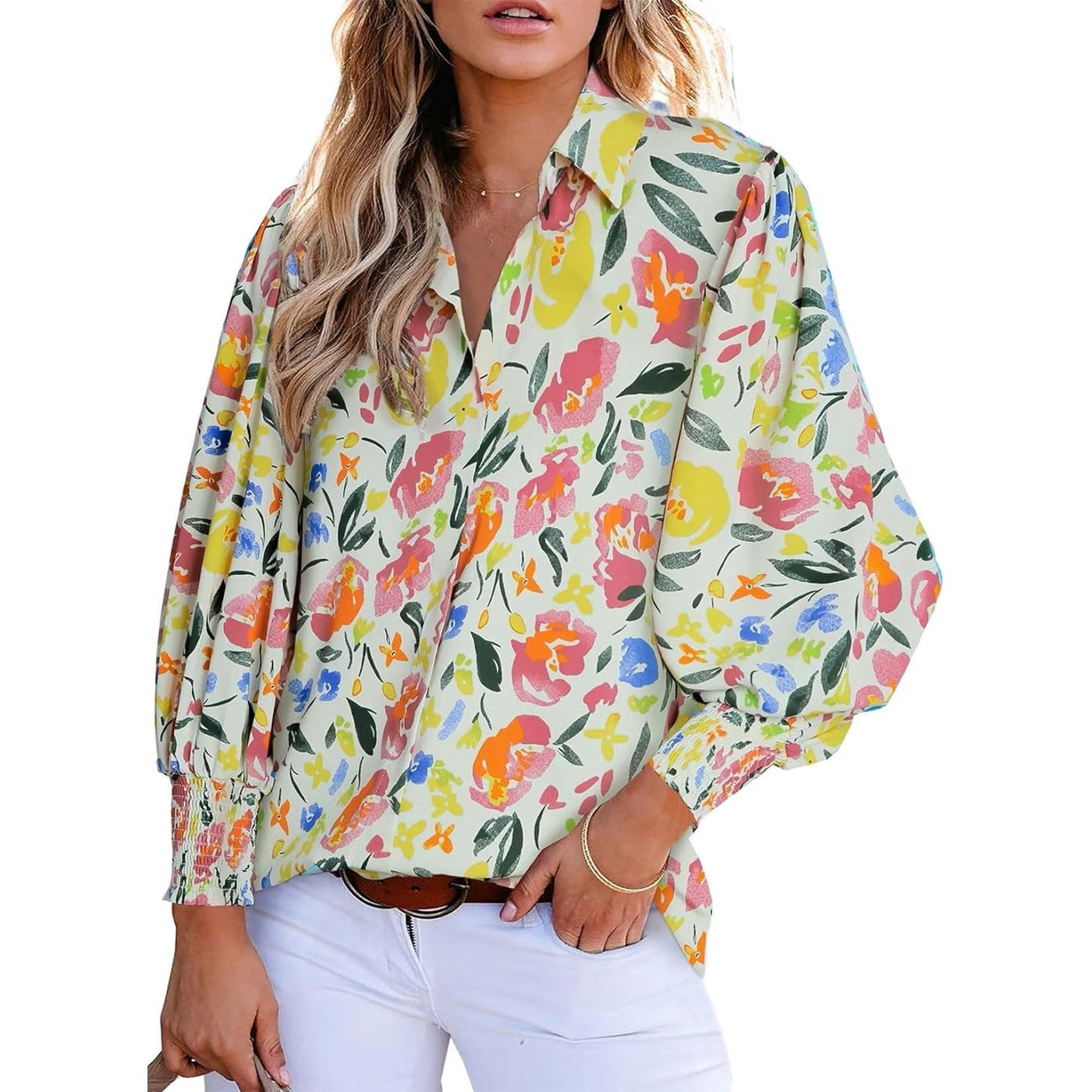 Charie | Elegant Paisley Top