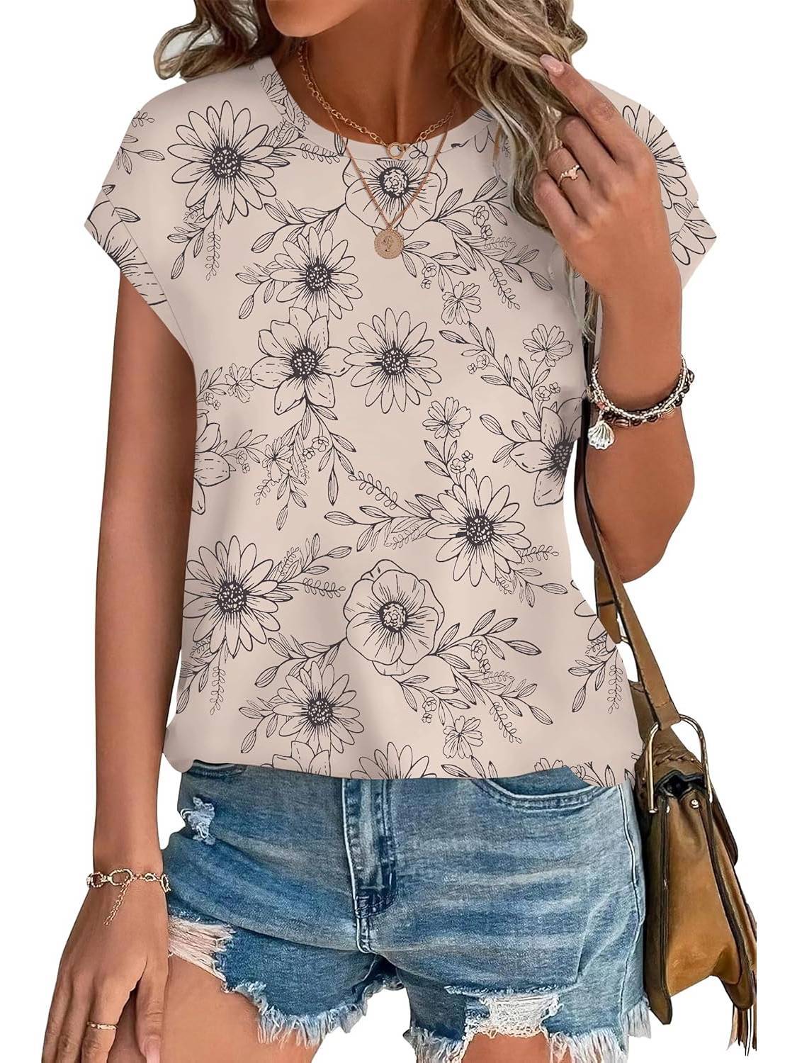 Necie | Chic Printed Top