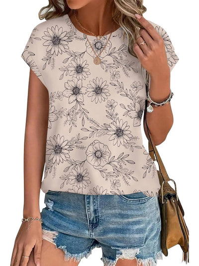 Necie | Chic Printed Top