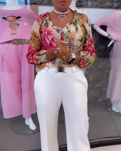 Elsie | Floral Blouse