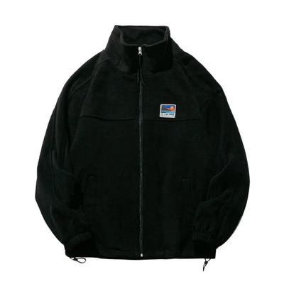 Men's Highly closed winter zipper Jacket | Long -sleeved
