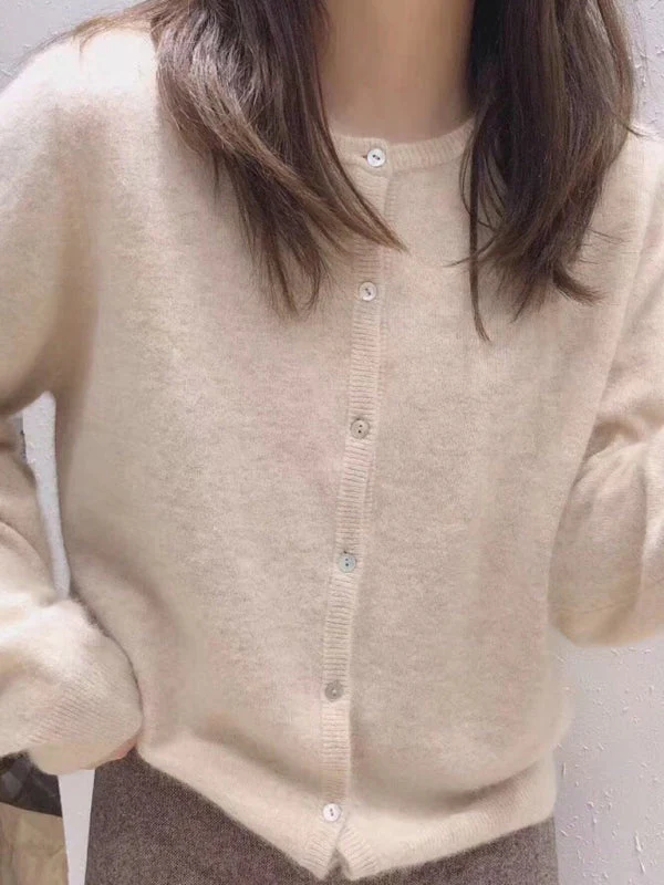Part jacket with a circular neckline and two -tone layer cut