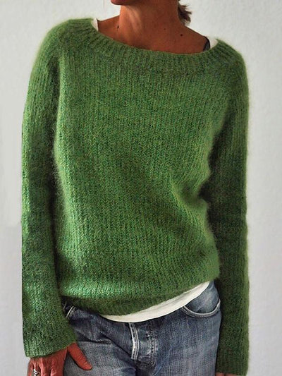 Sweatshirt with botanical pattern for style -conscious women