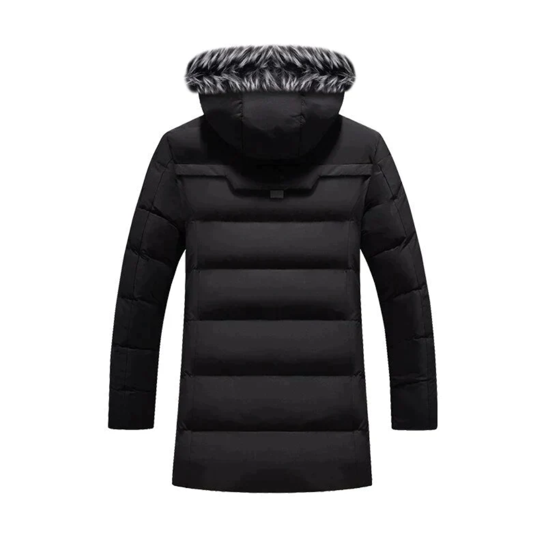 Aziko | Men Winter Parka Jacket | Hood