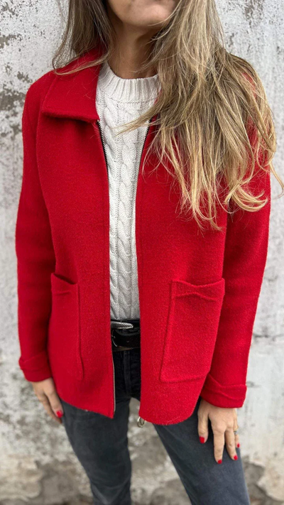 Debbie | Everyday Chic Zip-Up Pocket Jacket