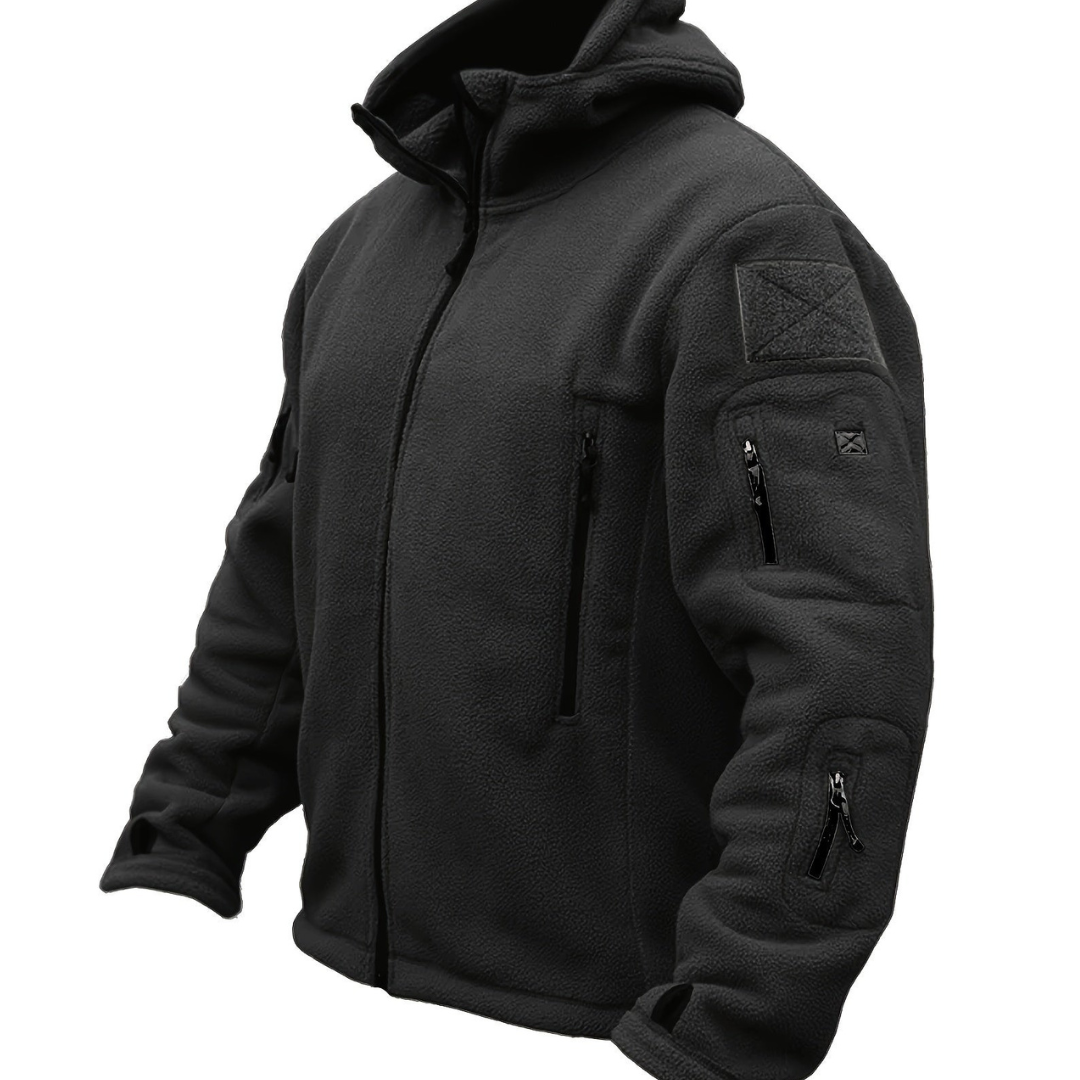 Mutarim | Men's hood zipper warm jacket | Windproof