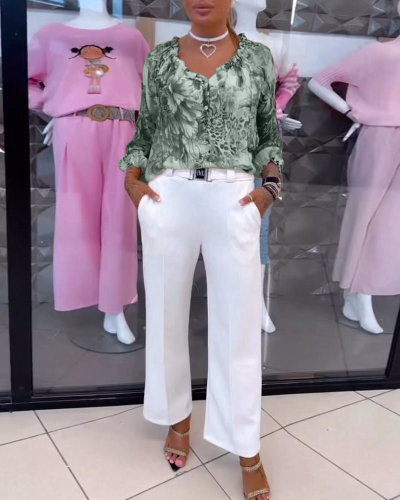 Elsie | Floral Blouse