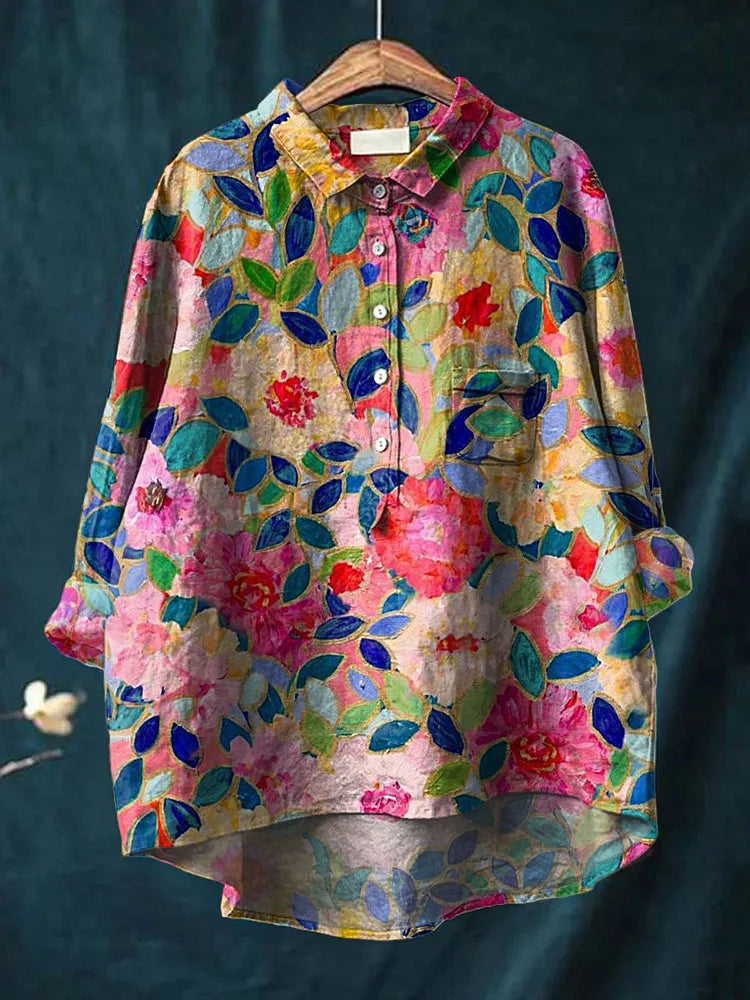 Clarano | Playful Print Blouse