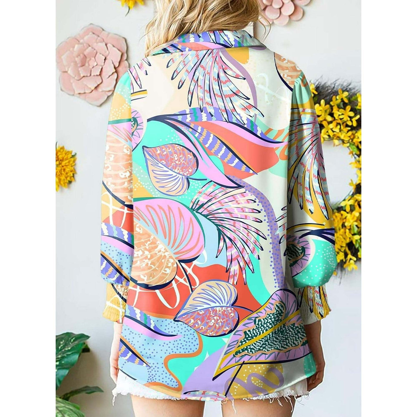 Charie | Elegant Paisley Top
