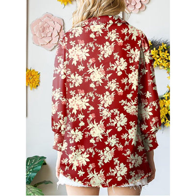 Charie | Elegant Paisley Top