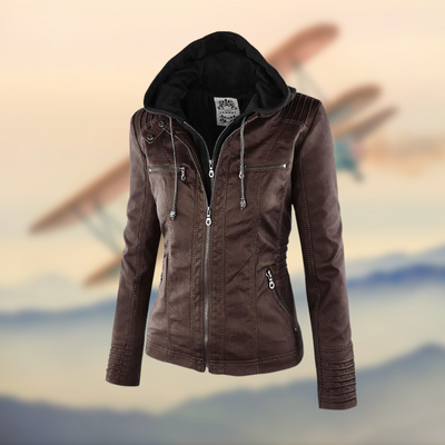 KAROLINE - The stylish and unique leather jacket