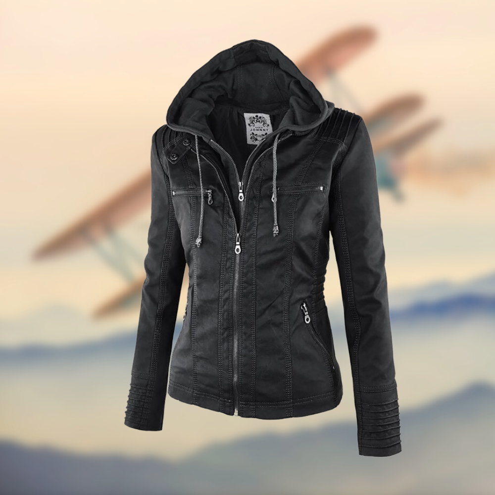 KAROLINE - The stylish and unique leather jacket