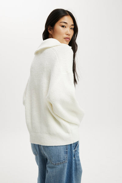 Felicia | Luxe Half Zip Top