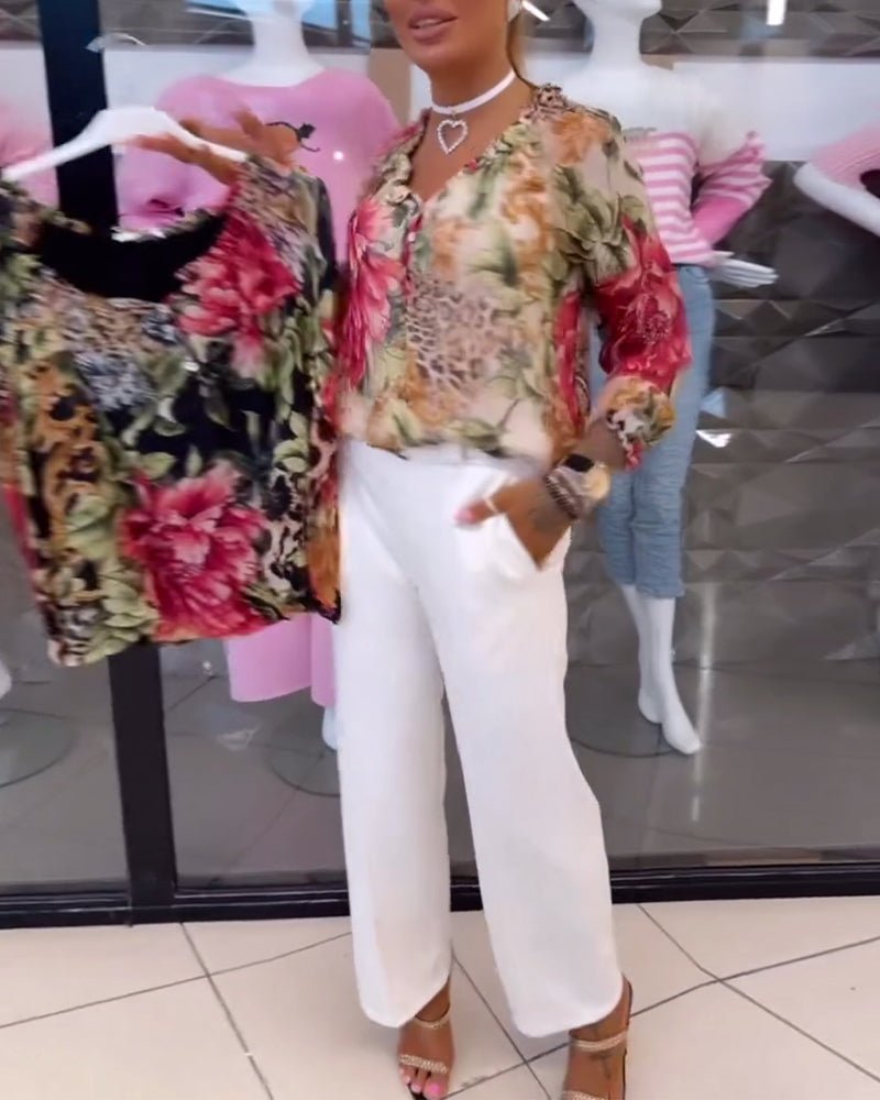 Elsie | Floral Blouse