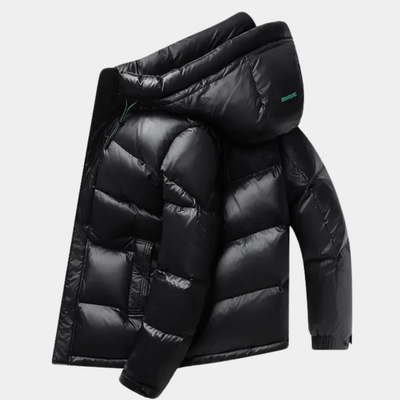 Men's windproof winter buffer jacket | Hood
