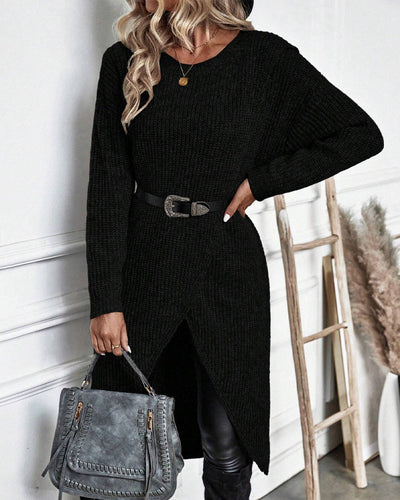 Women's sweater with wrapping room: stylish, warm and contemporary