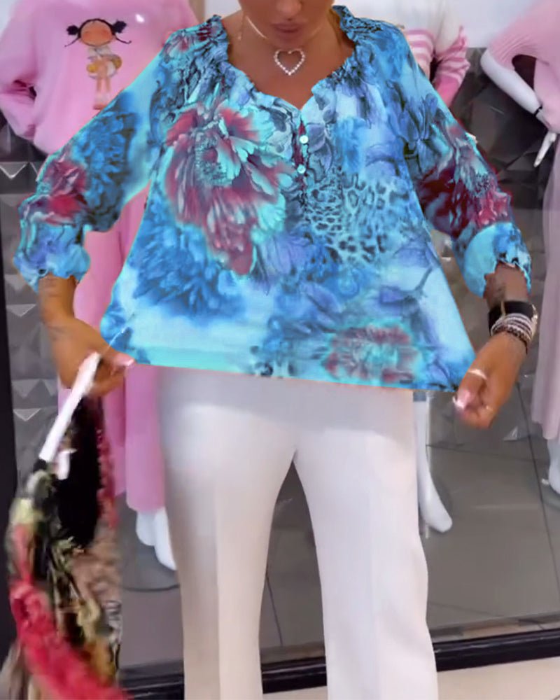 Elsie | Floral Blouse