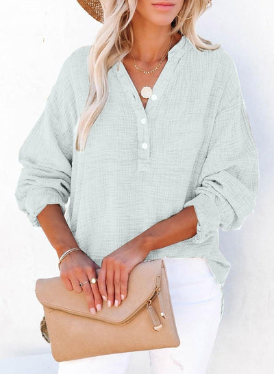 Vicky | Casual Button Top