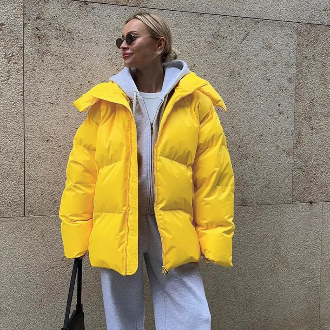 Stellianet | Women's buffer hooded jacket | Oversized