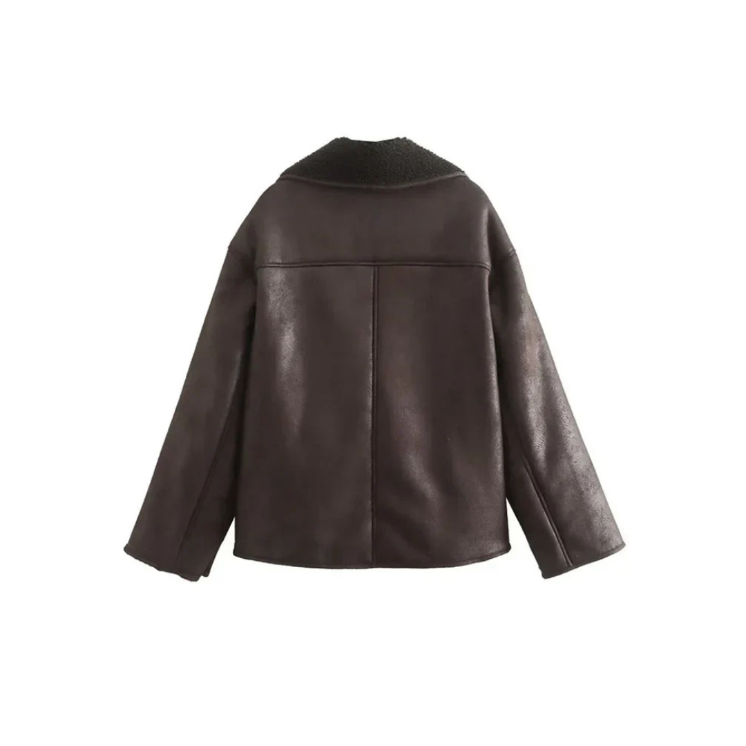 Olisia | Women's warm long arm jacket | winter