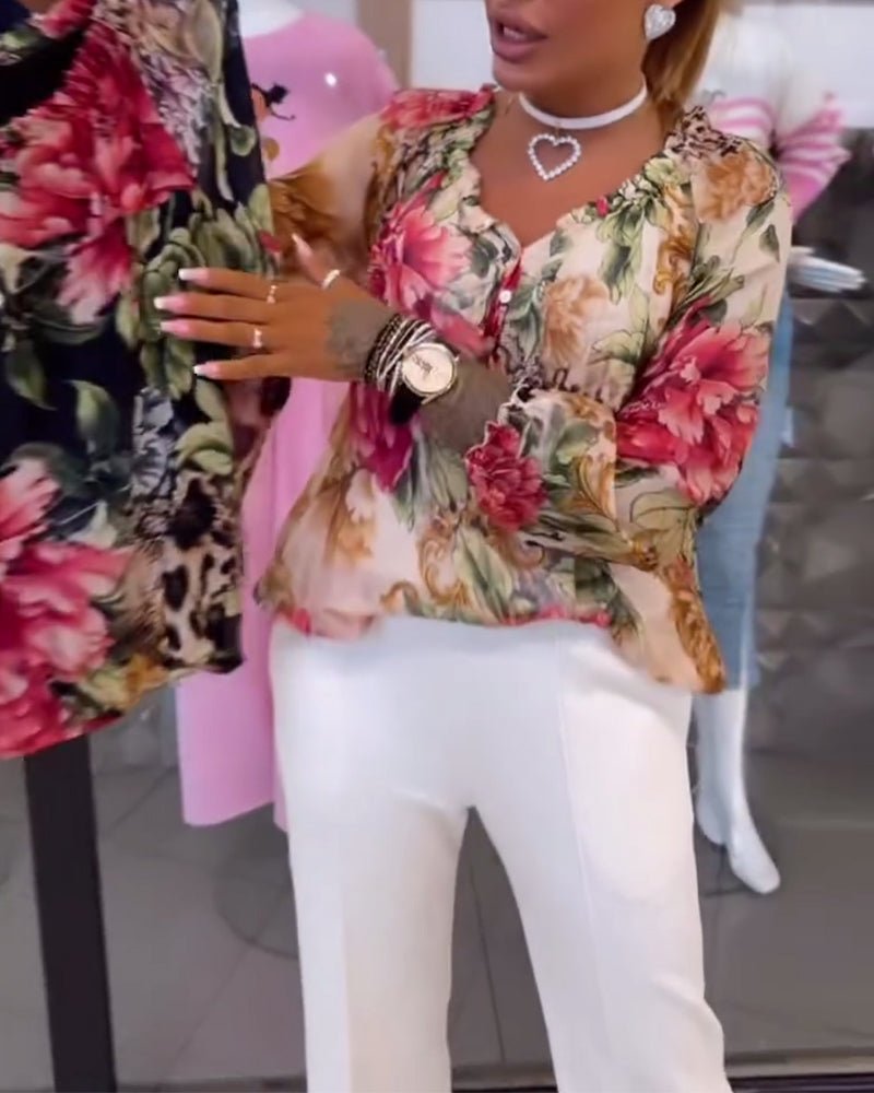 Elsie | Floral Blouse