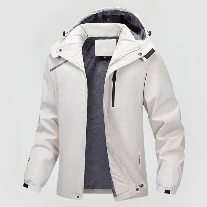 STEFFEN - WATERPROOF JACKET WITH FLEECE LINING