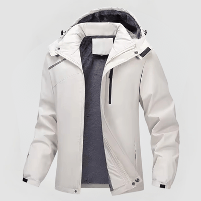 STEFFEN - WATERPROOF JACKET WITH FLEECE LINING