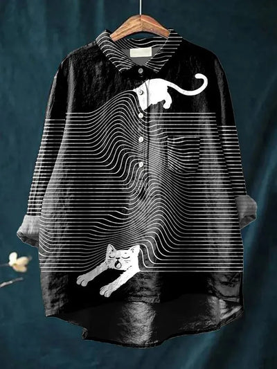 Clarano | Playful Print Blouse