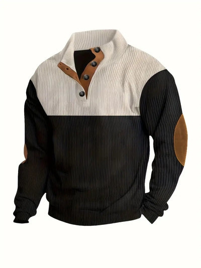 Elliot | Stylish Color-Block Pullover