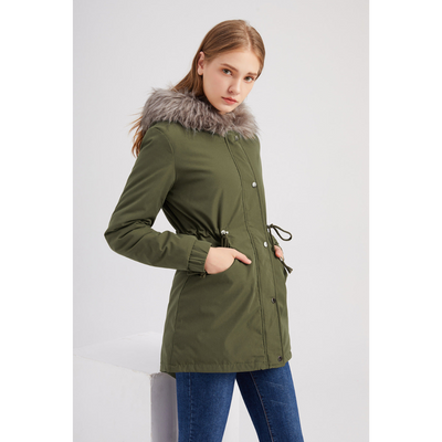 Women's hood winter parka jacket | Warmth