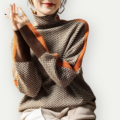 Clauzia | Women elegant winter sweater | Long sleeve