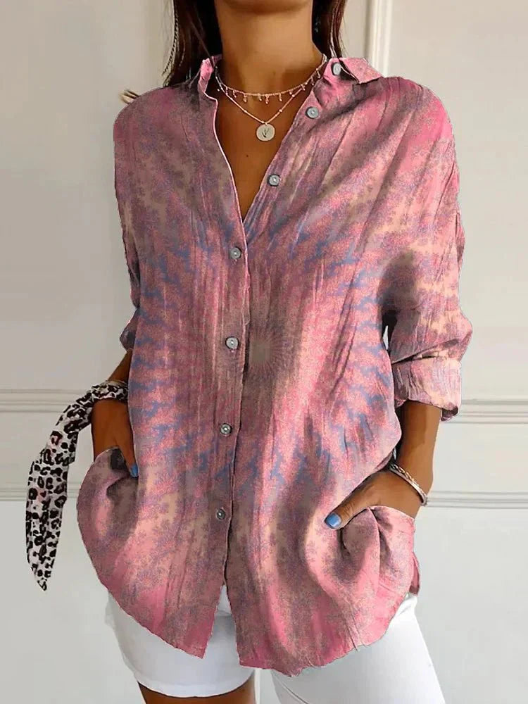 Kay | Vibrant Retro Top