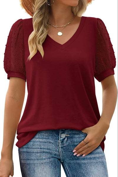 Helena | Sleek V-Neck Top