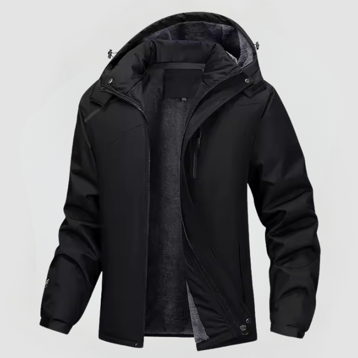 STEFFEN - WATERPROOF JACKET WITH FLEECE LINING
