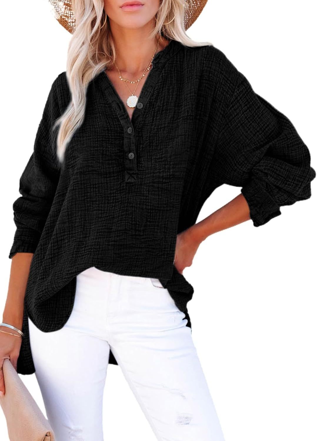 Vicky | Casual Button Top