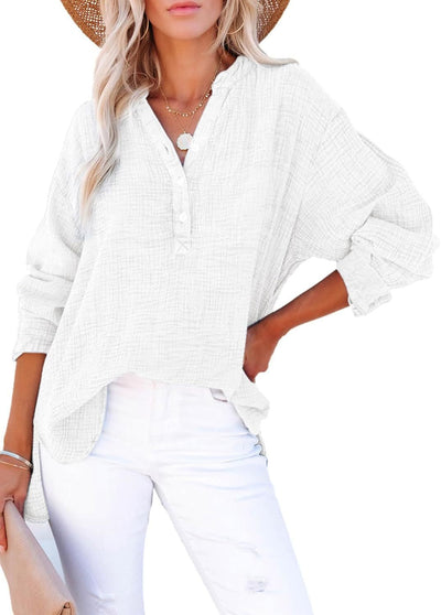 Vicky | Casual Button Top