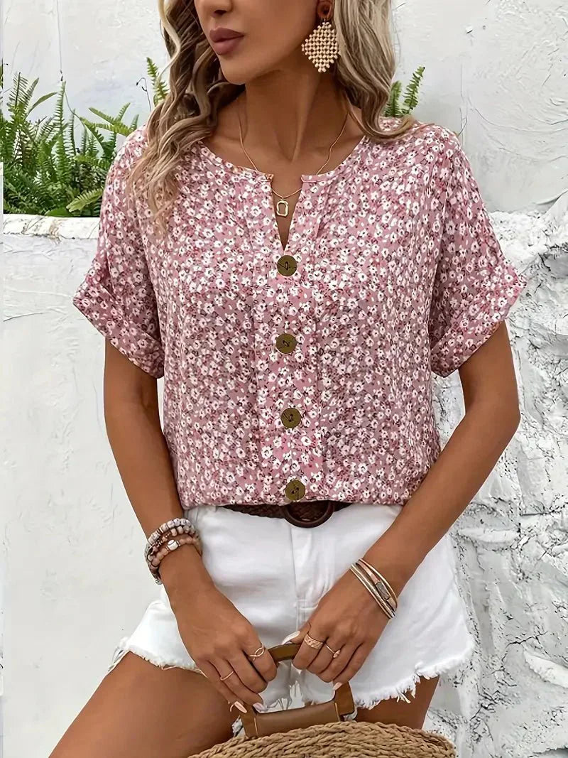 Wolena | Wildflower Notch Top