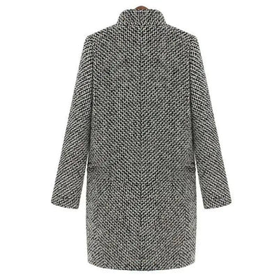 Delphine™ | Elegant Long Wool Coat