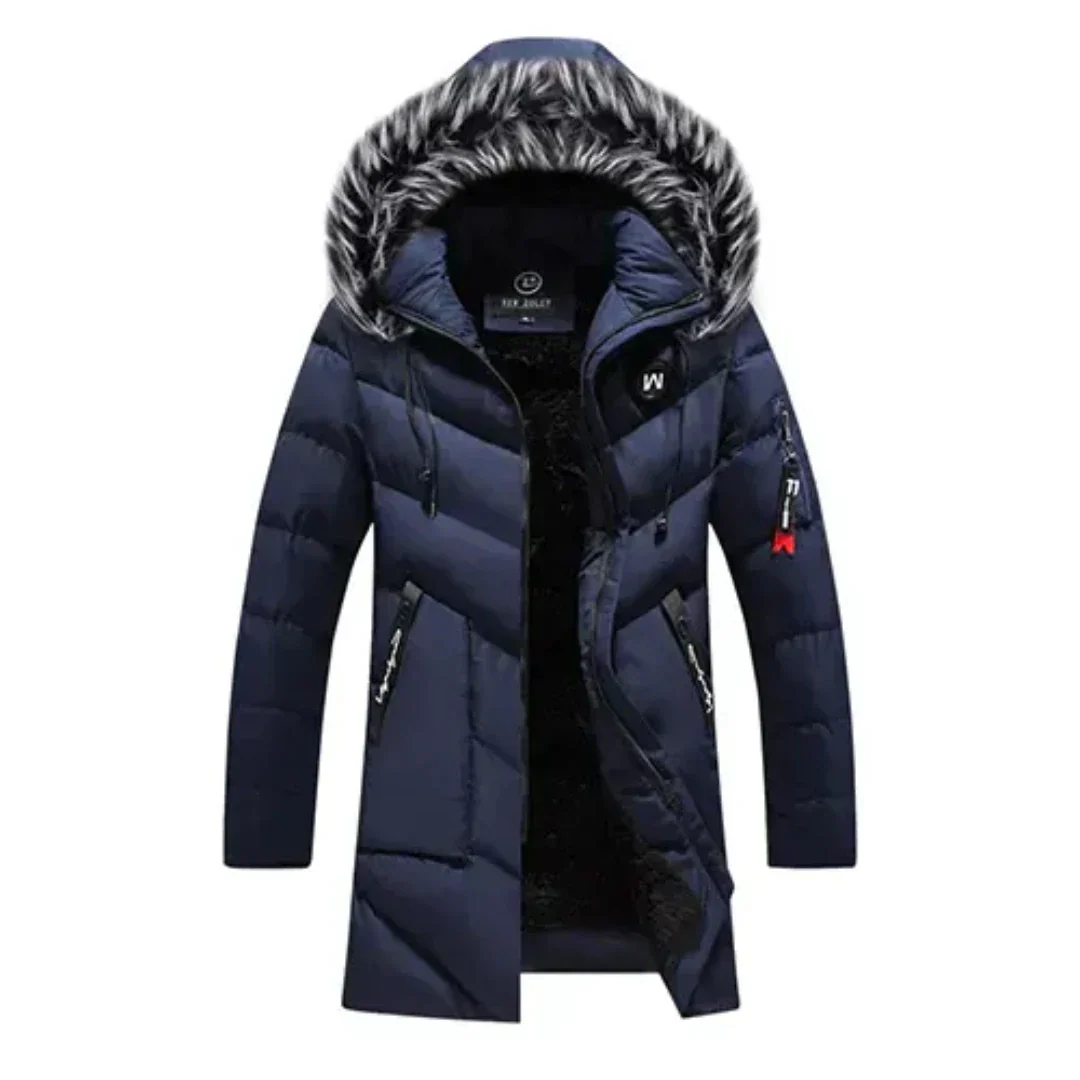 Aziko | Men Winter Parka Jacket | Hood