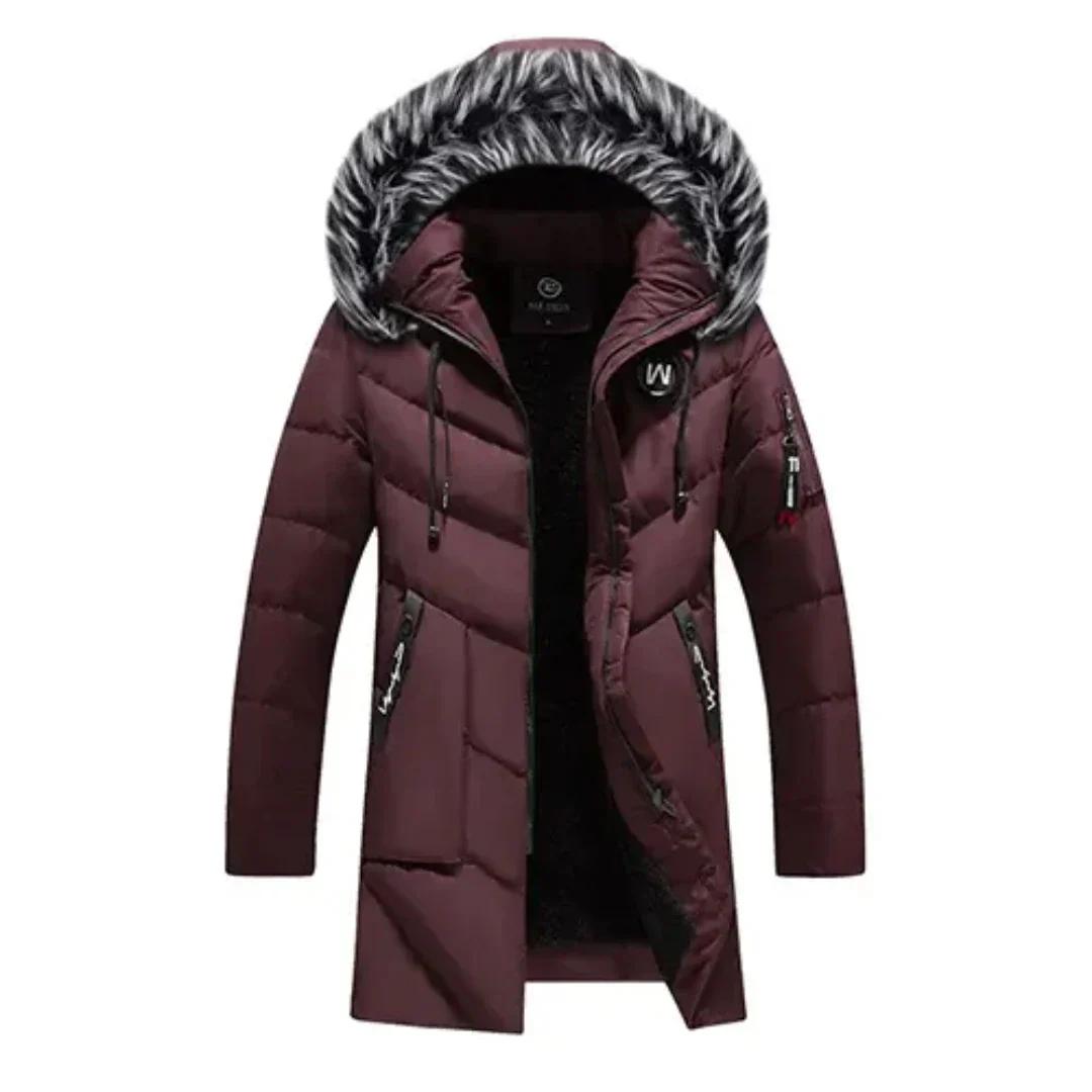 Aziko | Men Winter Parka Jacket | Hood