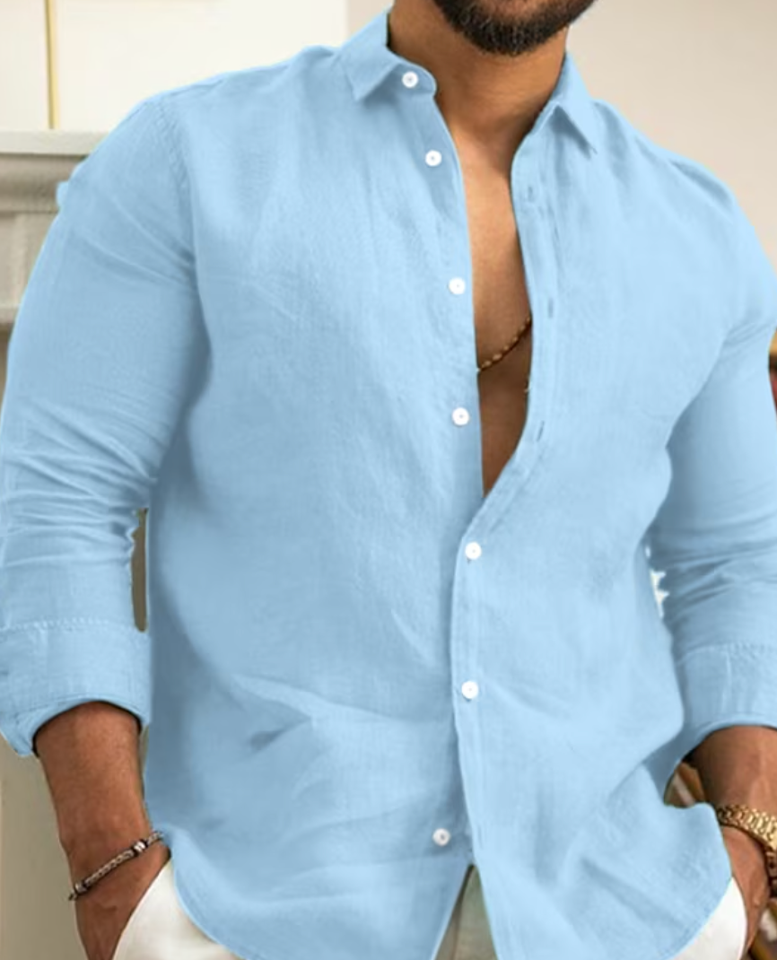 ELIJAH | Classic Men's Button-Up Shirt