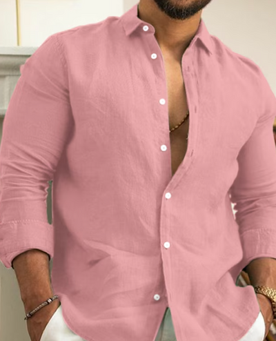 ELIJAH | Classic Men's Button-Up Shirt