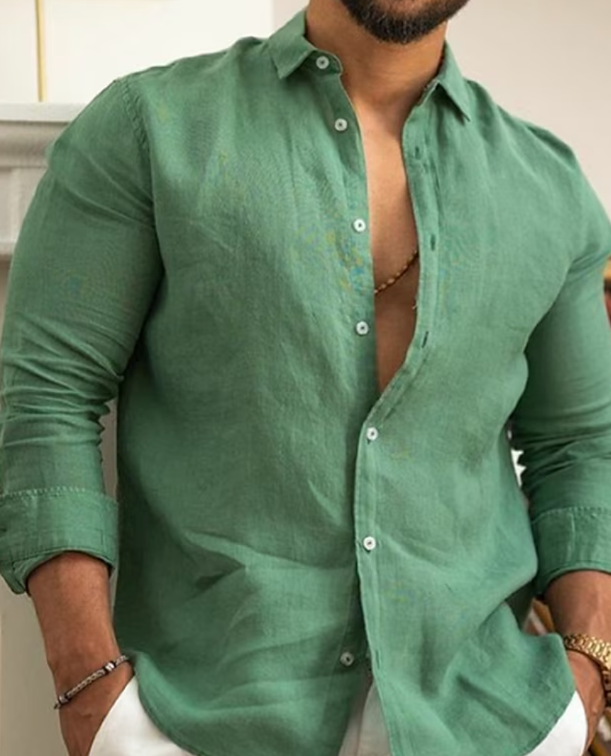 ELIJAH | Classic Men's Button-Up Shirt